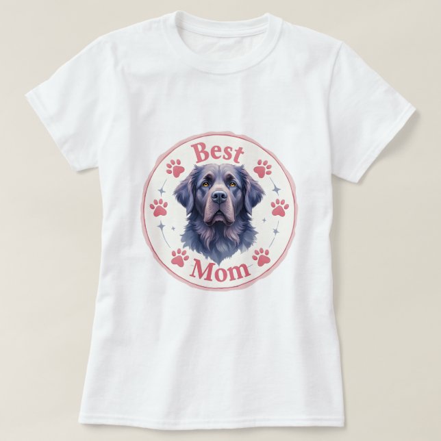 T-shirt Nouvelle Foundlander 'Best Mom' (Design devant)