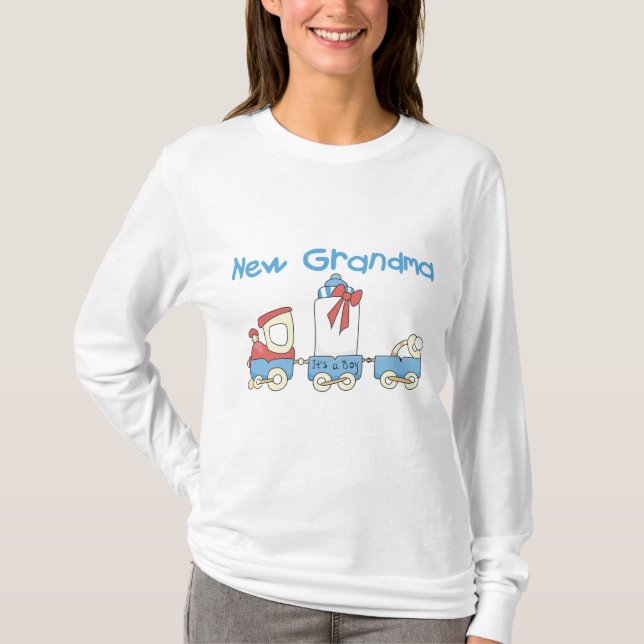 T-shirt Nouvelle grand-mère de tee-shirts et cadeaux de tr (Devant)