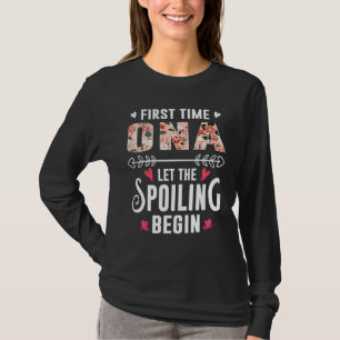T-shirt Nouvelle grand-mère pour la première fois, qu'elle