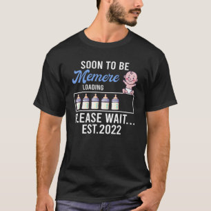 T-shirt Nouvelle Grossesse De Grand-Mère Bientôt Être Mem