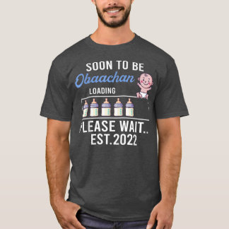 T-shirt Nouvelle Grossesse De Grand-Mère Bientôt Être Oba