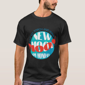 T-shirt Nouvelle Lune Lundi Bleu Alt