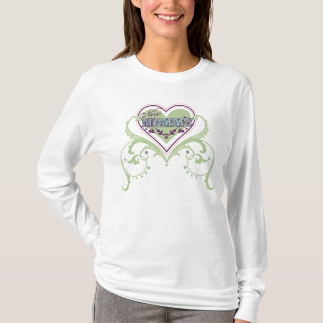 T-shirt Nouvelle maman (Devant)