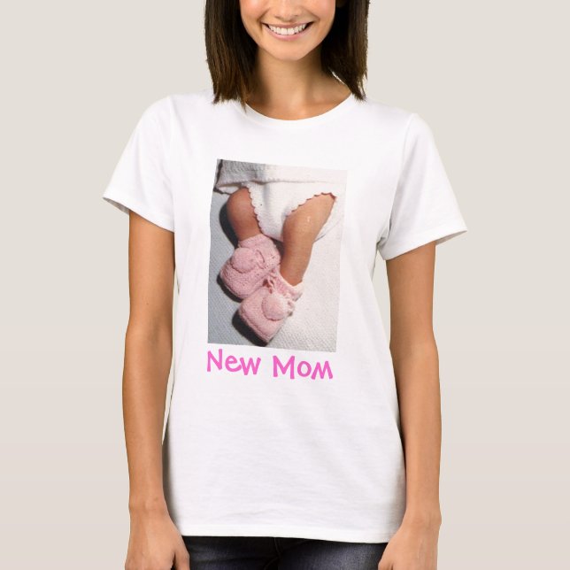 T-shirt Nouvelle maman (Devant)