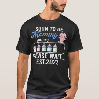T-shirt Nouvelle Maman Chemise, Drôle Faire-part Grossesse