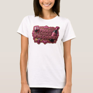 T-shirt Nouvelle Or PROUD CITIZEN OF WINE COUNTRY v2