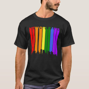 T-shirt Nouvelle-Orléans Louisiana LGBTQ Gay pride Rainbow