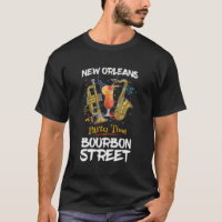 Nouvelle-Orléans Louisiane Bourbon Street Jazz Py
