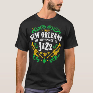 T-shirt Nouvelle-Orléans NOLA Lieu de naissance du jazz