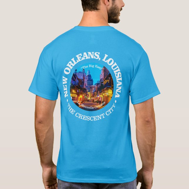 T-shirt Nouvelle-Orléans (villes) (Dos)