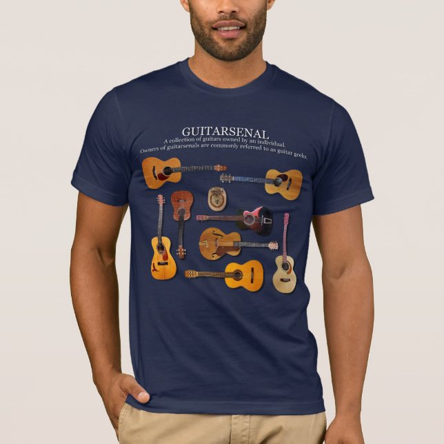T-shirt Nouvelle pièce en t de Guitarsenal (Devant)
