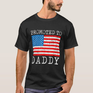 T-shirt Nouvelle première fois papa police application de