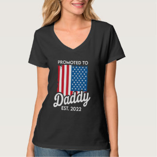 T-shirt Nouvelle première fois papa police application de
