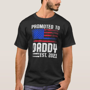 T-shirt Nouvelle première fois papa police police applicat