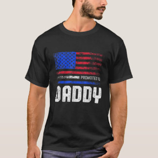 T-shirt Nouvelle première fois papa police police applicat