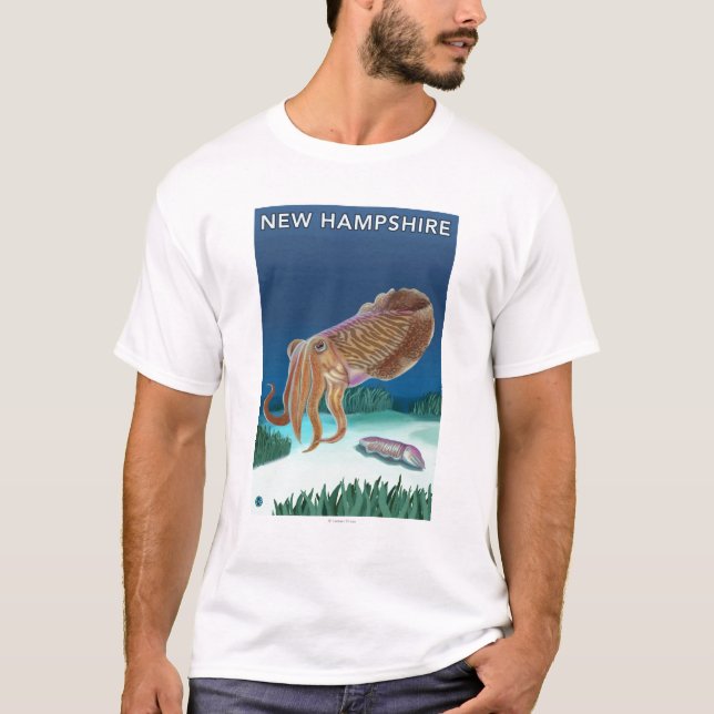 T-shirt Nouvelle scène de HampshireCuttlefish (Devant)