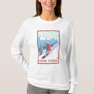T-shirt Nouvelle scène de YorkSnowboarder