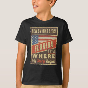 T-shirt Nouvelle Smyrna Beach Floride