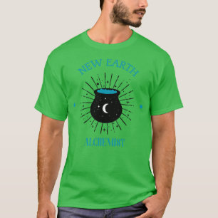 T-shirt Nouvelle Terre Alchimiste 2 bleu