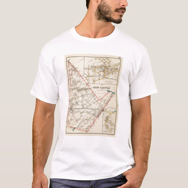 T-shirt Nouvelle ville de château (Devant)