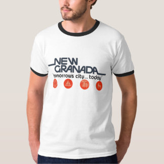 T-shirt Nouvelle ville de demains de Grenade aujourd'hui