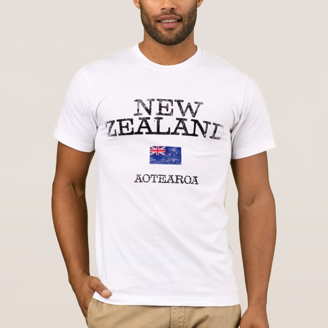 T-shirt Nouvelle-Zélande (Devant)