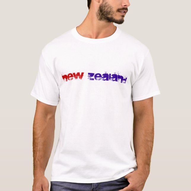 T-shirt Nouvelle-Zélande (Devant)