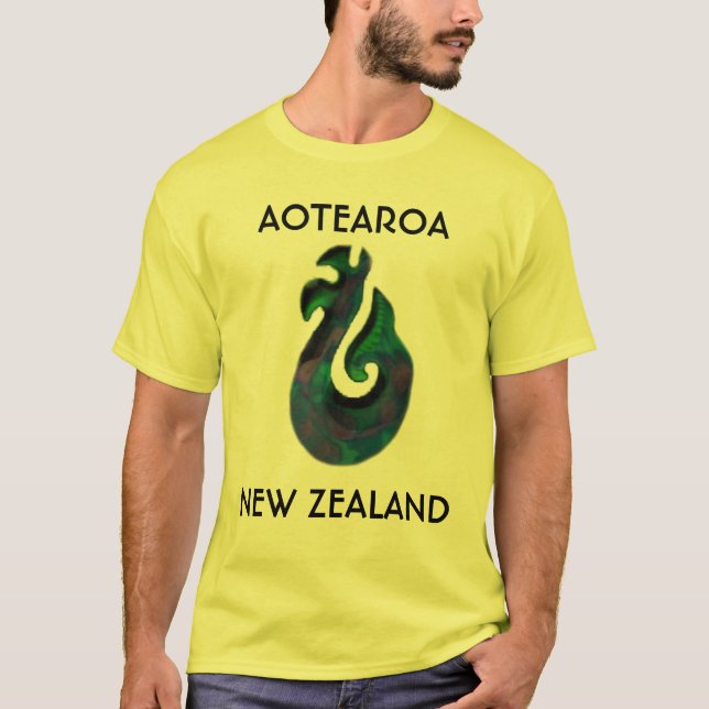 T-SHIRT NOUVELLE-ZÉLANDE, AOTÉAROA (Devant)
