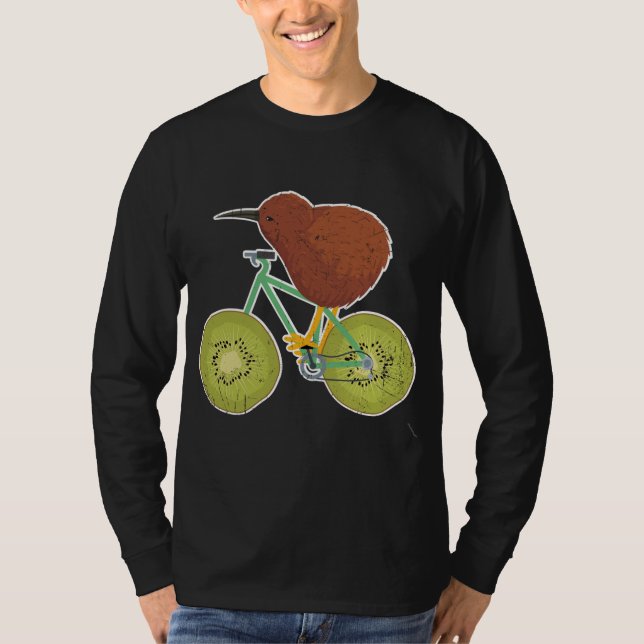 T-shirt Nouvelle-Zélande conception de vélos pour les amat (Devant)