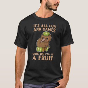 T-shirt Nouvelle-Zélande Kiwi Bird Citation Pour Un Kiwi _
