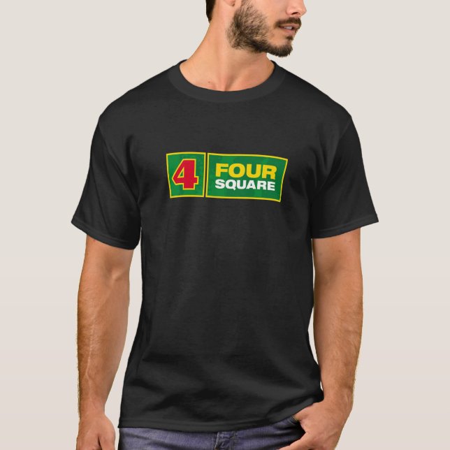 T-shirt Nouvelle-Zélande Kiwi Maori Kiwiana 4 Quatre Carré (Devant)