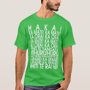 T-shirt NOUVELLE-ZÉLANDE MAORI HAKA SHIR Rugby