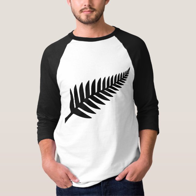 T-shirt Nouvelle-Zélande Silver Fern (Devant)