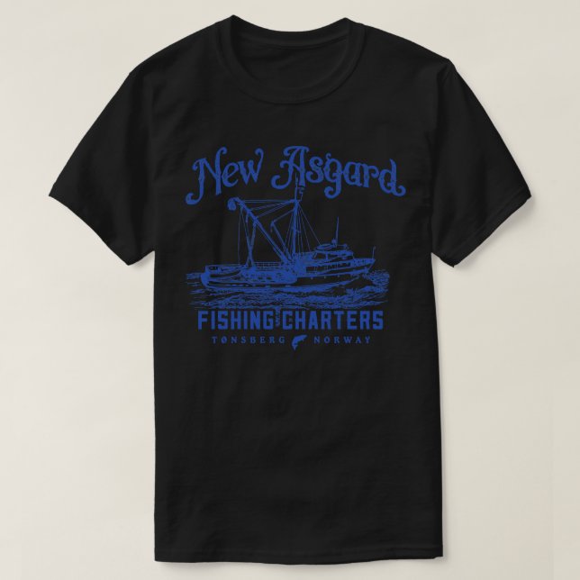 T-shirt Nouvelles chartes de pêche de l'Asgard (Design devant)