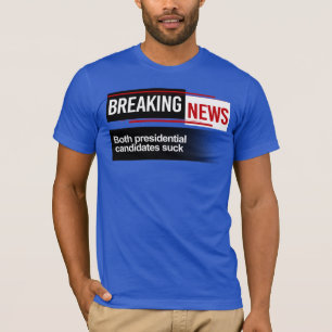 T-shirt NOUVELLES DE DERNIÈRE MINUTE - Les deux candidats