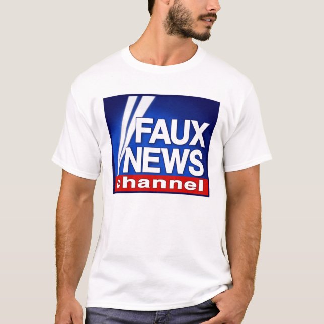 T-shirt Nouvelles de Faux (Devant)