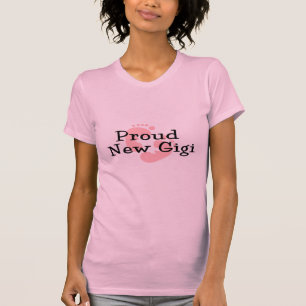 T-shirt Nouvelles empreintes de pas fières de bébé de Gigi
