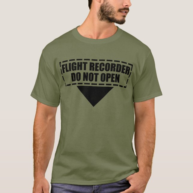 T-SHIRT N'OUVREZ PAS FDR. (Devant)