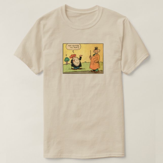 T-shirt "Nov Shmoz Ka Pop ?" Chemise Hitchhiker (Design devant)