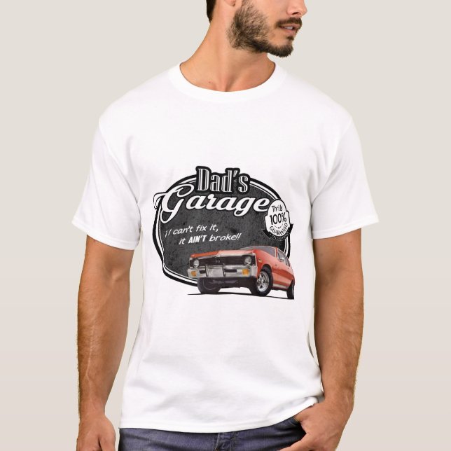 T-shirt Nova du garage du papa (Devant)