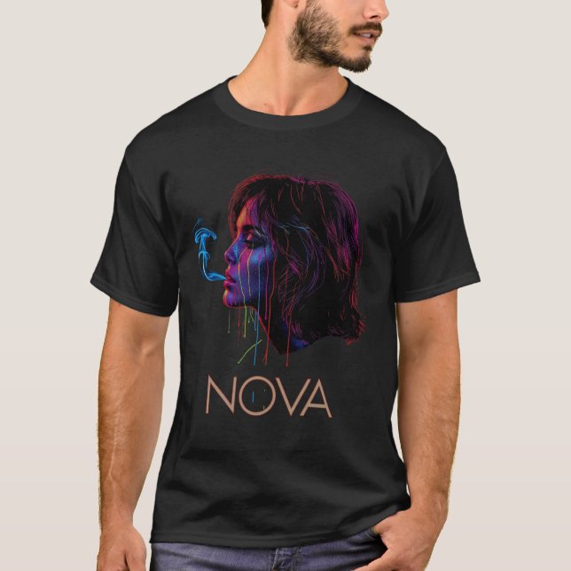 T-shirt Nova Glow Peinture Silence (Devant)