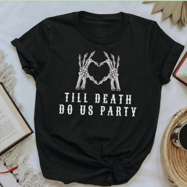 T-shirt NOVA Skull Bride ou mourir jusqu'à ce que la mort  (Créateur téléchargé)