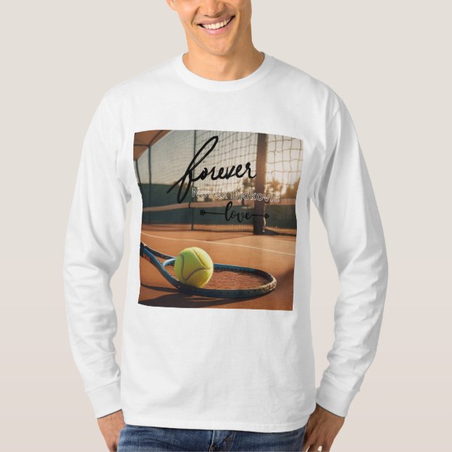 T-shirt Novak Djokovic, tennispassion (Devant)
