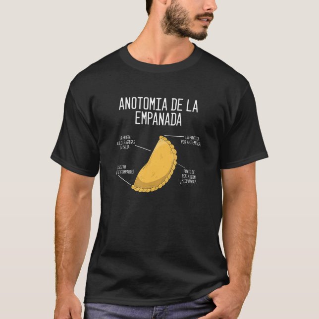 T-shirt Novelty Empanada Sandwiches Argentina Spanish Cuis (Devant)