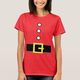 T-shirt Novelty pour femmes Noël PÈRE NOËL ELF SUIT COSTUM