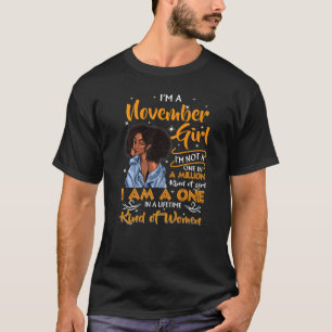 T-shirt Novembre Fille Je ne suis pas un sur un million d'