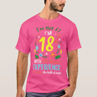 T-shirt Novembre Filles Fleur Tee 61 Ans Im Pas 61 B