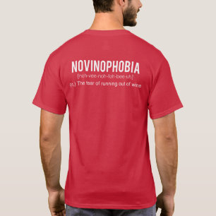 T-shirt Novinophobia - la colline de Morgan de vigne