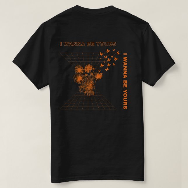 T-SHIRT NØX STUDIOS — JE VEUX ÊTRE À TOI. (Design dos)