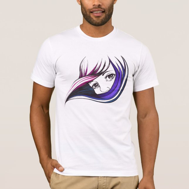 T-shirt Noyade des cheveux (Devant)